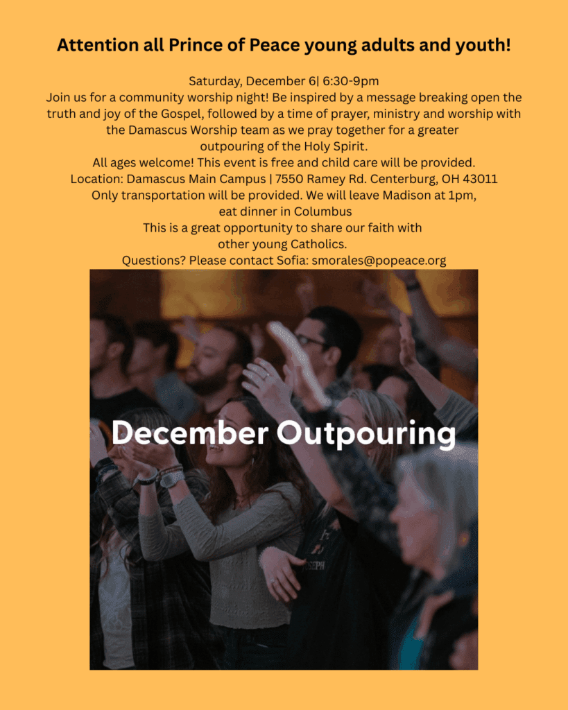 December Outpouring for all ages